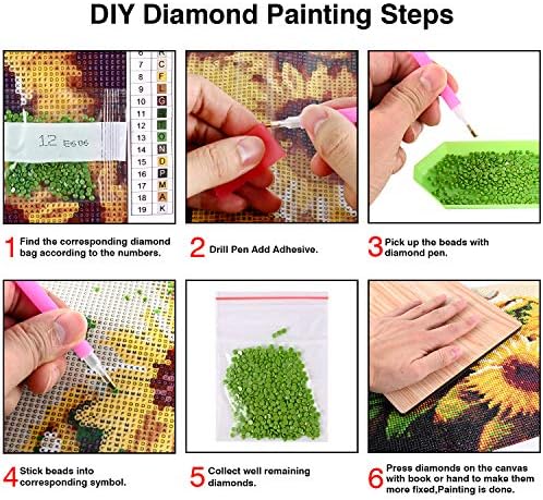 Kits de pintura de diamante diy kthofcy 5d para adultos crianças cacto flores bordando completo bordado