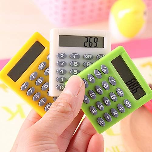 1pcs mini bolso portátil de 8 dígitos calculadora eletrônica material escolar de estudantes durável