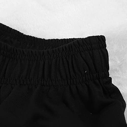 Calças de perna larga de Honprad para mulheres Petite Lenn Linen Work Calças casuais para mulheres de bolso lateral
