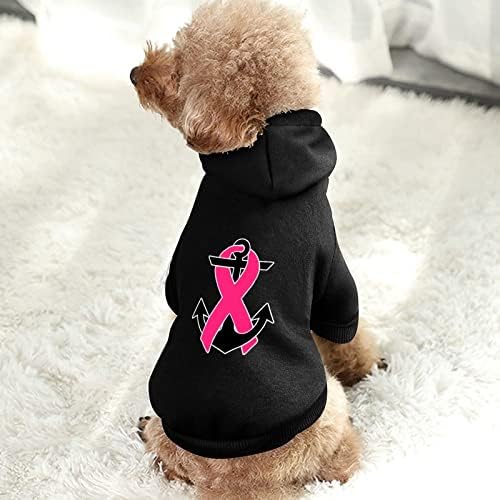Capuz de cães de cães de conscientização do câncer de mama Capuz de animais de estimação com supôs de chapéu