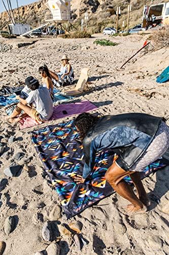 Nomadix Festival Blanket - Perfeito para piqueniques, acampamentos e assentos de gramado - Base de top