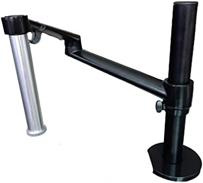 N/A Microscópio ajustável suporte Metal Metal 25mm Pilar binocular Trinocular Microscopio Suporte de grampo