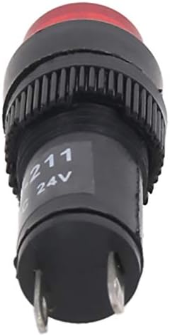 Lâmpada de sinal indicador de LED de plástico de 24V de 24v