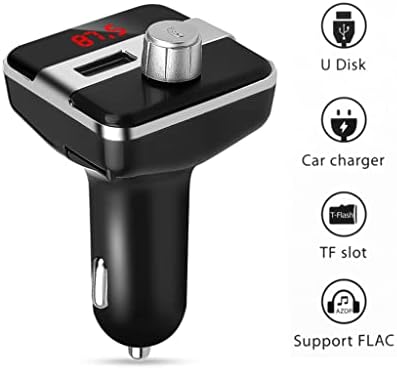 FZZDP Dual Charger USB 2.1a mp3 player handfree fm kit de carro suporte u Disco u aux power adaptador