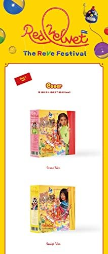 Red Velvet - The Reve Festival Day 1 [Day 1 Ver.] Álbum+Conjunto de fotocards extras
