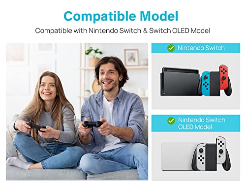 Caixa de transporte de Kootek para Nintendo Switch e Switch OLED Modelo 2021, casos de viagem de