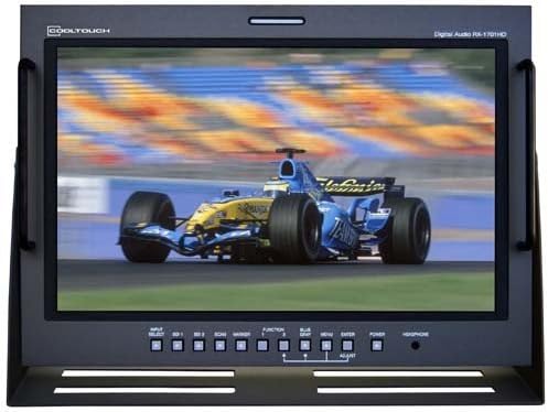 CoolTouch Monitora XP-1701HD: SD/HD-SDI Widescreen 18,5 polegadas Monitor de áudio e vídeo