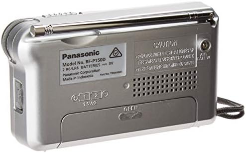 Bateria Panasonic RFP-150D operada pelo tamanho do bolso AM/FM portátil