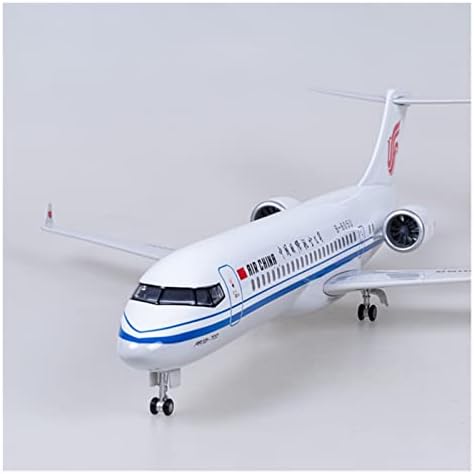 Modelos de escala pré-construída Hindka 47cm ARJ21-700PO AIR AIR China Light com o equipamento de pouso de rodas fundador de resina plástica de aeronaves de aeronaves mini avião