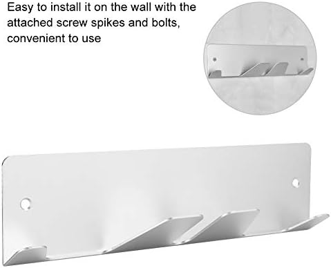 Okuyonic VR Wall Mount Stand, VR Material de metal fácil de instalar para S para HTC Vive para controlador