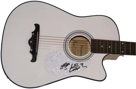 Preston Brust & Chris Lucas - Locash Cowboys - Autógrafo Autografado em tamanho grande violão com James