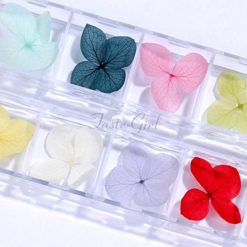 12 cores/caixa 3d unhas de unhas secas decoração de flores diy conservado em decoração de unhas de manicure