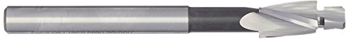 Keo 55220 Precisão de aço cobalto 3 Flautas contra -bordo do parafuso de tampa, piloto integral, acabamento não revestido, 0,507 diâmetro, tamanho de 5/16