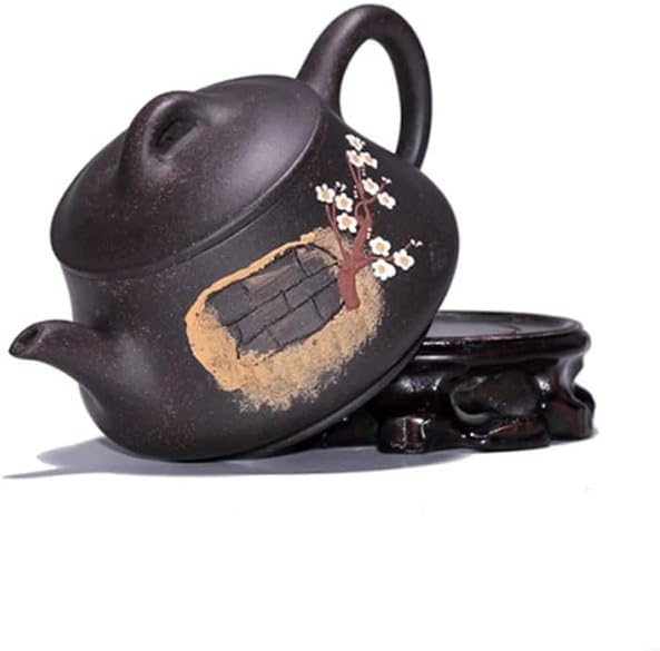 Eyhlkm tea pote de chá artesanal de argila roxa beleza chaleira chinesa Cerimônia de chá chinesa Presentes