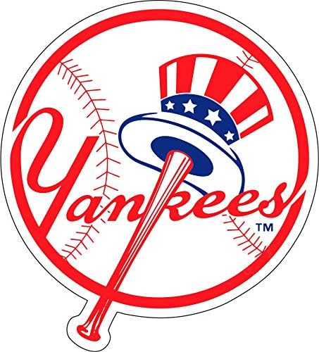 NY adesivo New York Vinyl Decal Circle Logo, adesivos de beisebol