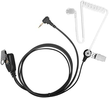 Kanmit 1 pino de 2,5 mm fone de ouvido para o rádio Motorola Talkabout T200 T260 T600 T800 MH230R MR350R