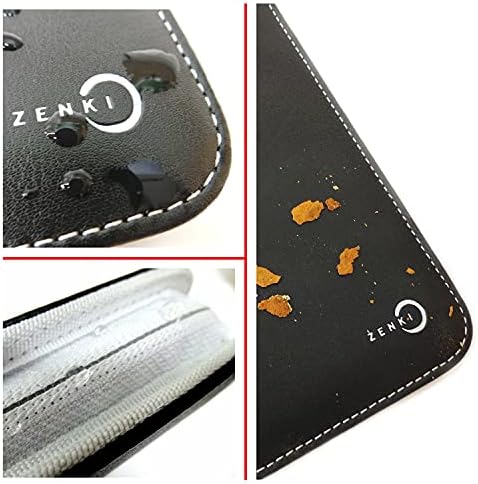 Zenki - Organizador de chave portátil - Caso de chaves de zíper à prova d'água - Uso profissional e doméstico,