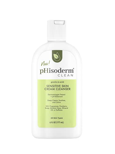 Limpador de creme de pele sensível a Phisoderm® Clean - 6 fl oz