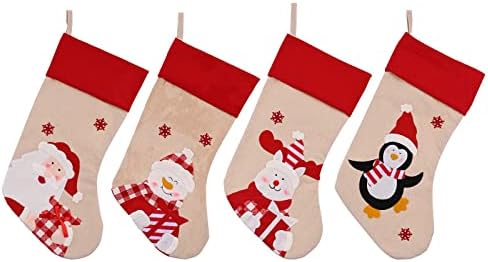 Big Sockings Candy Decorações de Natal Decorações de festa de Natal em casa Decorações de mesa central de Natal