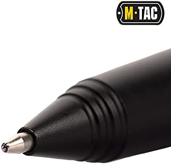 Caneta tática m -tac - caneta de estilo militar com lanterna LED - aeronave durável EDC de alumínio