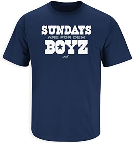 Os domingos são para a camiseta Dem Boyz para os fãs de futebol de Dallas