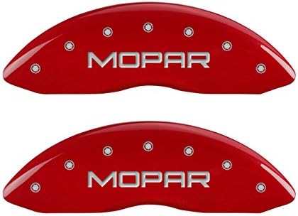 Capas de compasso MGP 12162SMOPRD Poto vermelho acabamento de pó de acabamento gravado Frente/traseira
