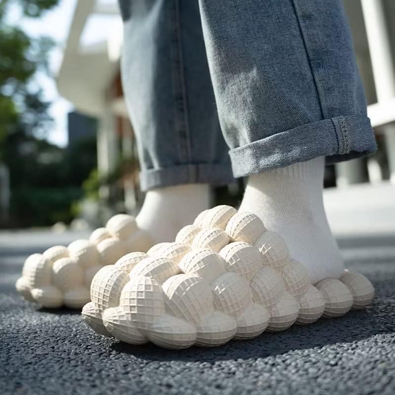 Pipadu Massage Bubble Slides para homens homens engraçados chinelos de nuvens confortáveis ​​sandálias