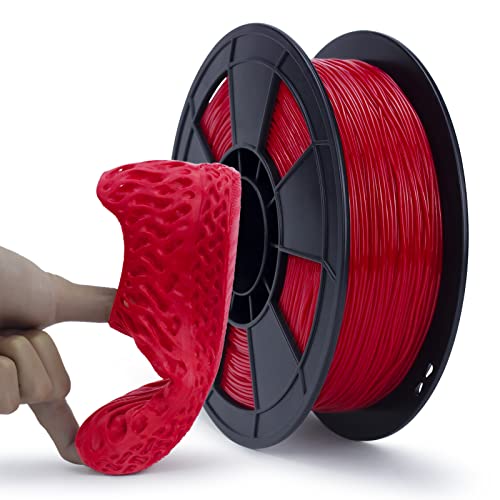 Ziro TPU Filamento 1,75 mm, Filamento TPU flexível 1,75 mm, filamento de impressora 3D 1,75 mm