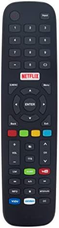 Controle remoto substituído compatível com TV Smart de TV Smart 4K Polaroid 4K LED 55T7U 50T7U