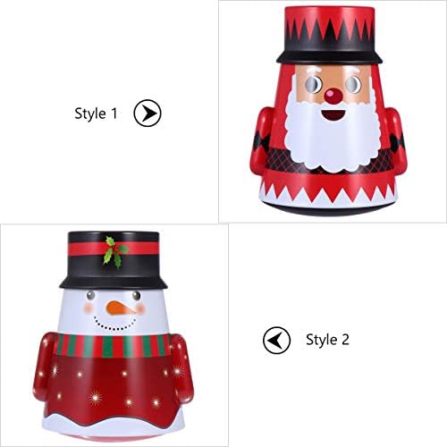 Bestonzon Christmas Santa Cookie Jar: Christmas Cookie Tins Papai Noel