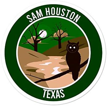 Sam Houston National Forest Vinyl Sticker 3 '' a 5,5 '' '