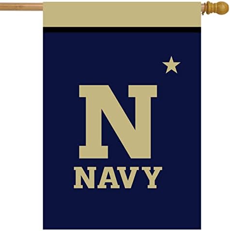 Briarwood Lane Academia Naval dos Estados Unidos NCAA House Flag 28 x 40
