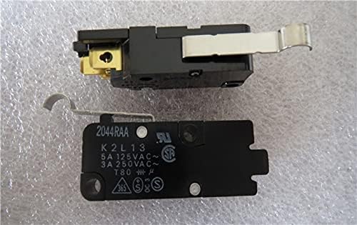 Original K2L13 Micro Switch 3pin com alça de toque de touch de pulso interruptor 3A250VAC
