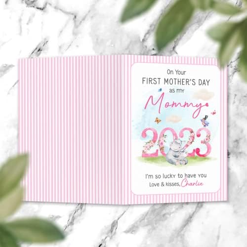 Wowcugi personalizou o cartão do dia da primeira mãe para a mãe ser feliz na primeira mãe das mães cartões