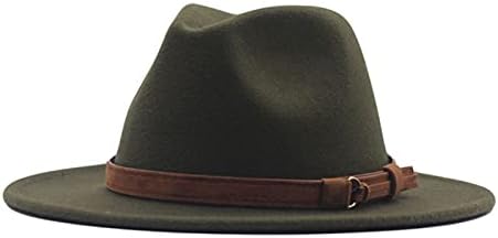 Chapéus de feltro para mulheres pequenas cabeças unissex country chapéus cloche hats mole quente
