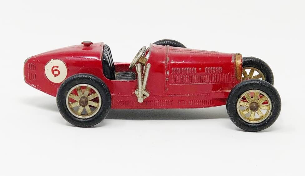 1966 Lesney 6 Vermelho 1926 Tipo 35 -Bugatti - 76mm