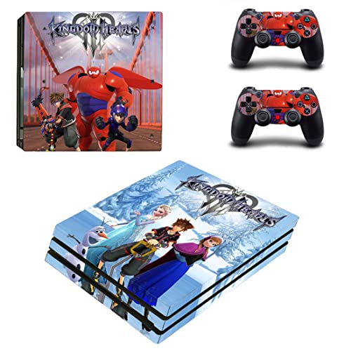 Jogo The Sora Kingdom Role-Playing PS4 ou PS5 Skin Stick Hearts para PlayStation 4 ou 5 Console