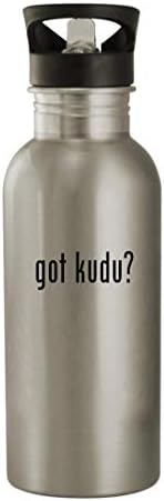 Presentes Knick Knack Got Kudu? - 20 onças de aço inoxidável garrafa de água, prata