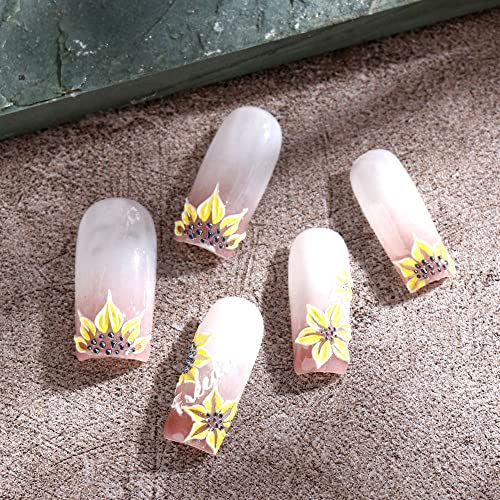 Atenção de unhas de unhas de unhas de estilo japonês Folhas de unhas florais Diy Padrão Butterfly Transferência