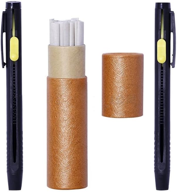 1PCS Diy Leather Craft Edge odle caneta, ferramentas de acessórios para rolos de tratamento de cera