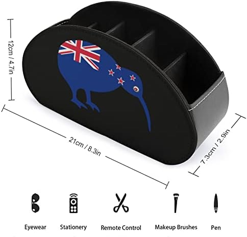 Bandeira da Nova Zelândia Kiwi TV Impresso TV Remote Organizer Box Controle
