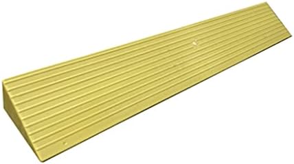 Wynwj 5-7cm rampas de meio-fio amarelas, rampa de limite leve de etapa interior de etapa multifuncional para