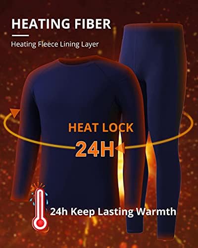 Rounhit Térmica Roupa para homens longos Johns para homens Camisas térmicas Camada base Mens de roupas térmicas
