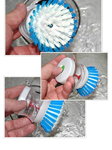 Woiwo 2 pcs pincel pote mágica ferramenta hidráulica escova de panela de cozinha escova de limpeza