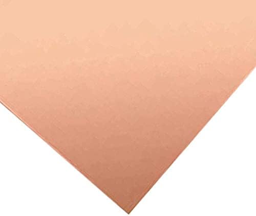 Placa de latão Placa de cobre de folha de cobre pura Placa de cobre roxa 3 tamanhos diferentes para