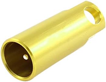 X-Dree Gold Tone Substituição Ferramenta de energia Peças de ferramenta de alumínio Pistão de perfuração