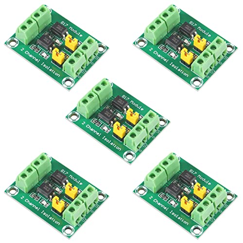2PCS PC817 8 canal Optocoupler Placa de isolamento 3.6-30V Driver Isolletric Isolated Module Tortage Conversor