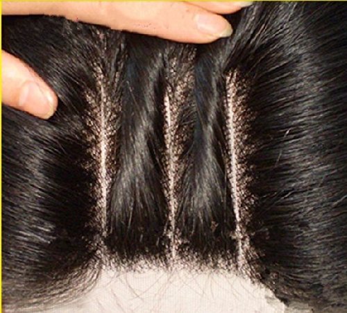 Hair Dajun 7a 3 feixes de cabelo com fechamento de renda 3 vias parte das filipinas Virgin Remy Human Human Body